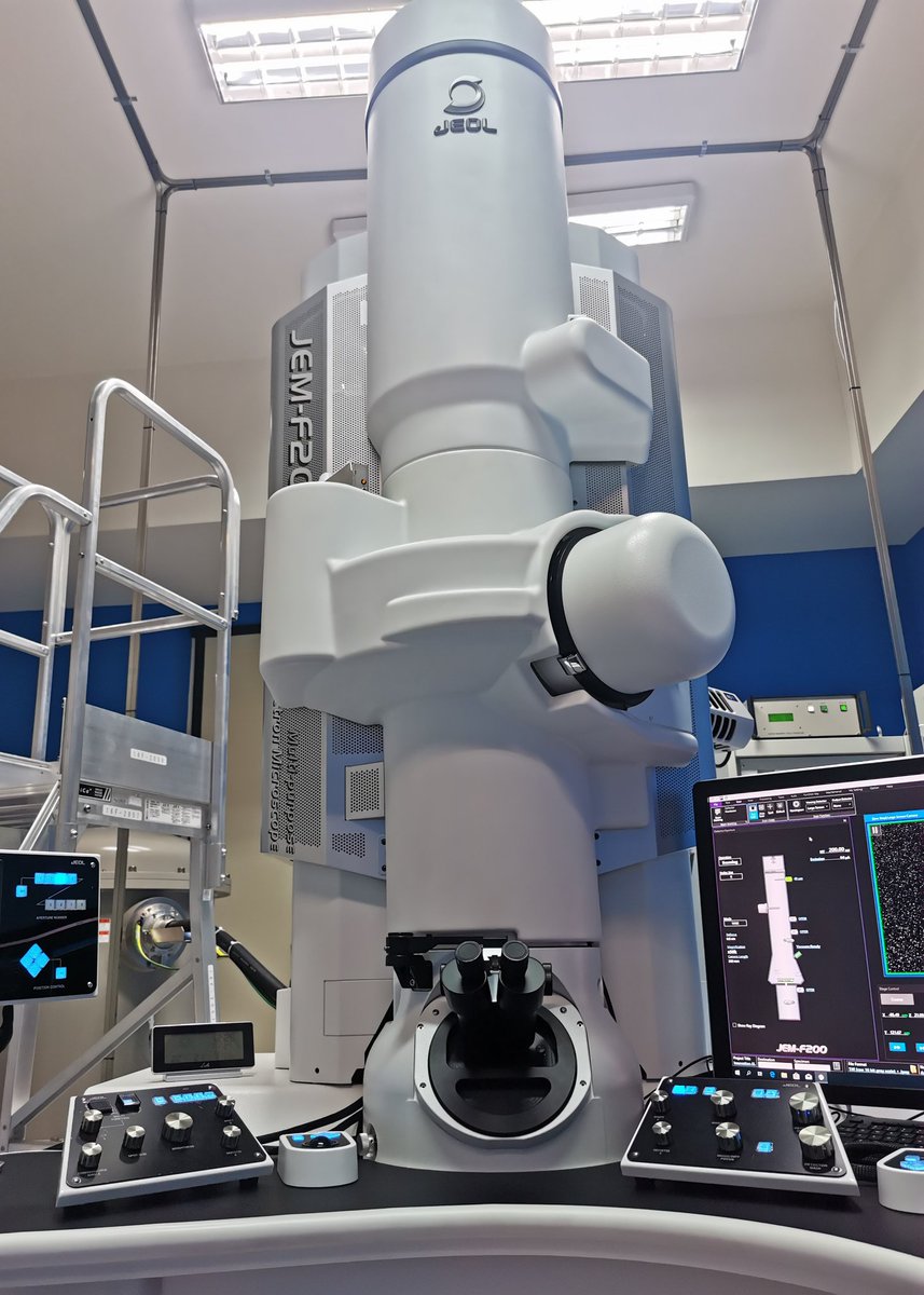 elmiclab's tweet photo. Here in Thessaloniki, we always love working in Scanning Mode with our new TEM/STEM JEOL JEM F200 🤩 🔬
#HAADF #STEM #EDX #HRSTEM
#electron_microscopy #auth https://t.co/y0WUBnapfl