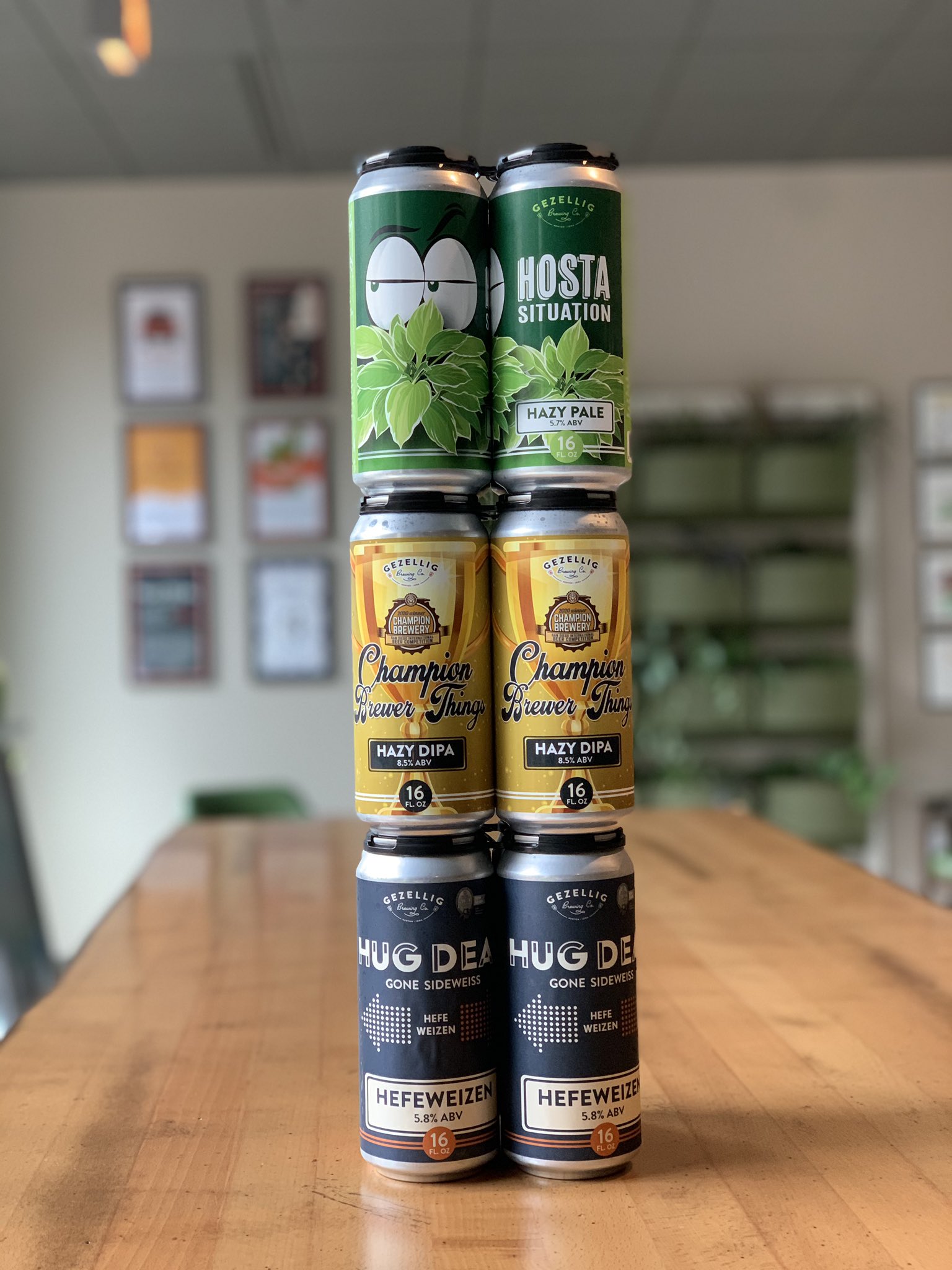 Gezellig Brewing Company on Twitter "New beers & and a fan favorite