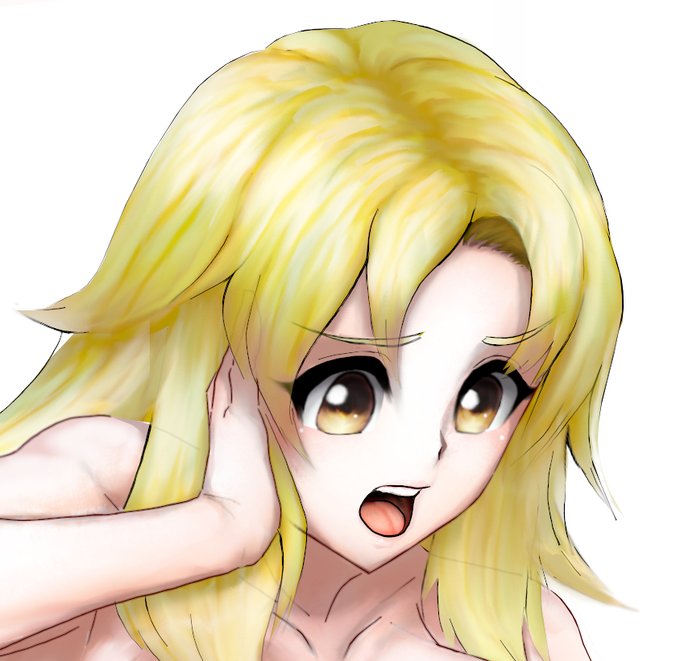 悪い手癖で、睫毛を太く描いてしまうことに最近気づき始めました。顔の感情表現が薄くなって、バランスが狂うので修正。
I've recently started to notice that I draw my eyelashes too thick as a bad habit. It makes my face look less emotional and unbalanced, so I fixed it. 