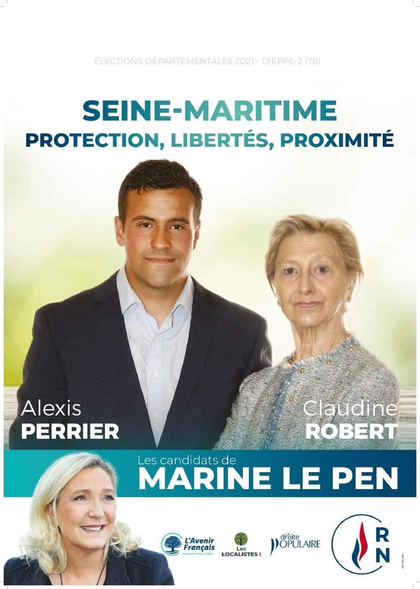 PerrierAlexis_'s tweet photo. Les 20 et 27 juin prochain🗳, faites le choix d’un département solidaire, un département qui vous protège ! 

#FaireGagnerLaSeineMaritime
#Dieppe2
#departementales2021 https://t.co/iLSXaiaYgn