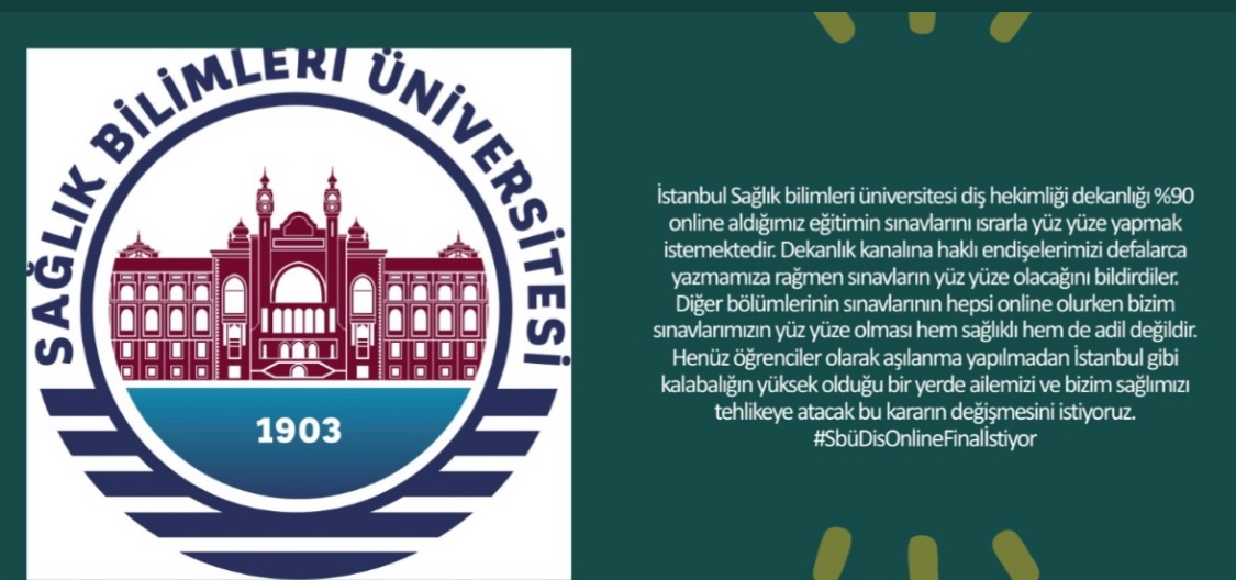 YaycSevval's tweet photo. Aşı olmamamıza rağmen prekliniklere gidiyoruz, finale çağırılıyoruz.Okula girişlerde HES koduna bakılmıyor.Okulumuzun diğer okullar gibi uzaktan eğitime geçmesini https://t.co/pWCl3CIlYQğlığımız için endişe duyuyoruz.#yoekriskalmaonlineyap #SbueDisOnlineFinalİstiyor @yekta_sarac https://t.co/R7iHvsAdxG