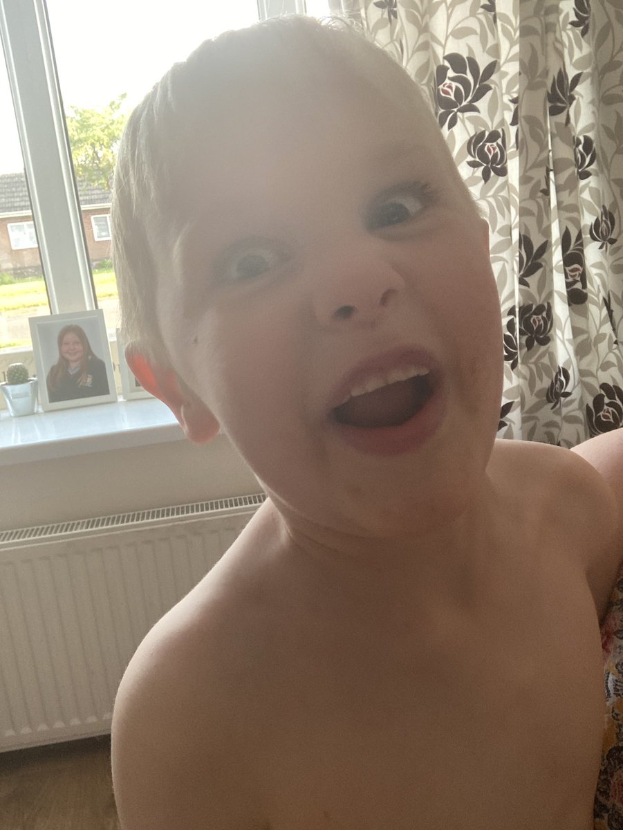 bella19782k9's tweet photo. @BaderPrimary please don’t let our picture be like this tomorrow 😳😂 he’s been practicing his smile 😔 https://t.co/oEZ1iIX6Cv