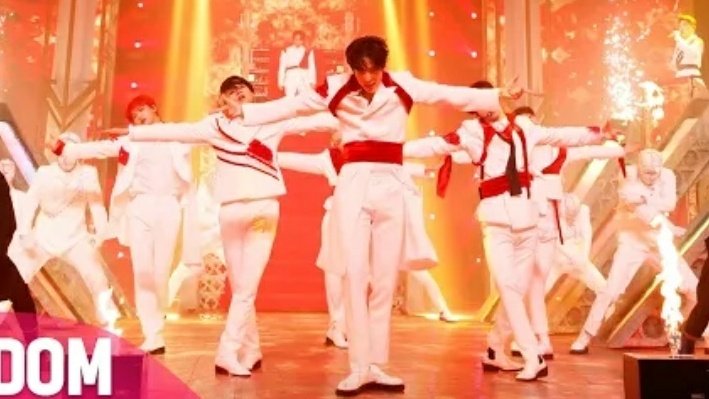 there are also some references to the Wonderland MV! in my opinion Wonderland MV explains the rest of the story after they get rid of fedora/masked men and crown look at their outfits for the performance and those white/red fabrics in the first image!