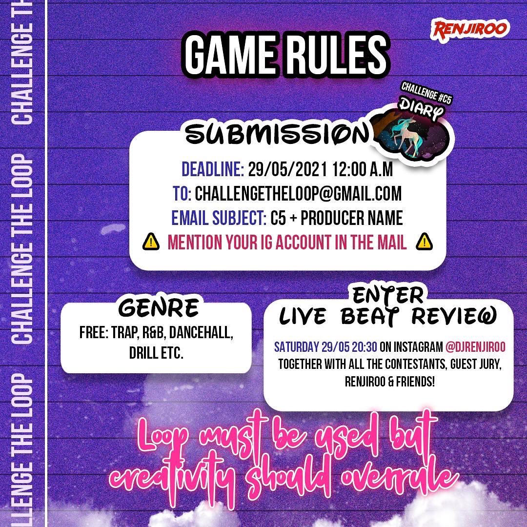 Bigidagoe Grootfaam - Trappenhal ( Prod.By Renjiro Warner 🙋🏽‍♂️ ) 
00:00 Available on every streaming service !
—
#Challengetheloop - #C5
2 Days Left !
Submit your beat to : challengetheloop@gmail.com 
-
#GRINDSEASON2😤 | More info?  instagram.com/p/CPYvdHPh60a/…