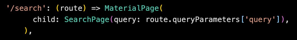 tomgilder's tweet photo. Let’s do a quick Twitter tour of Routemaster!

Its aim is to be the easiest-to-use wrapper around Navigator 2.0, and as #Flutter-like as possible.

It maps paths to pages, including URL parameters: https://t.co/zxCfYnGbUo