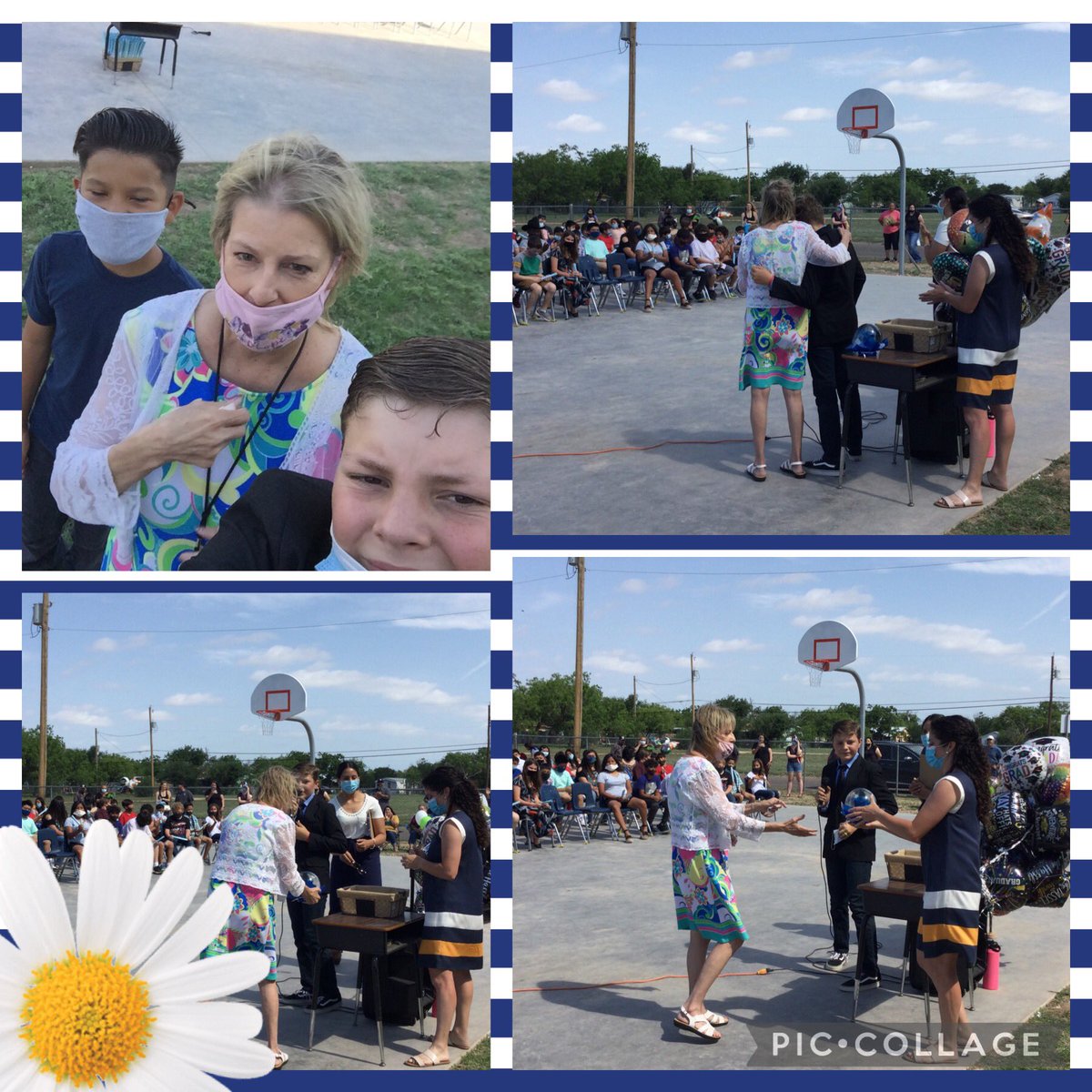 Dr. Knight was honored at the 5th grade graduation today! Even though she is moving on to another position, we will Never forget the lessons she taught us and all the creativity she fostered within us! Fly high, Dr. Knight. Forever an Eagle! <a href="/judyknight47/">Judy Knight, Ph. D.</a>  <a href="/1GoliadSAISD/">Goliad Elementary </a>