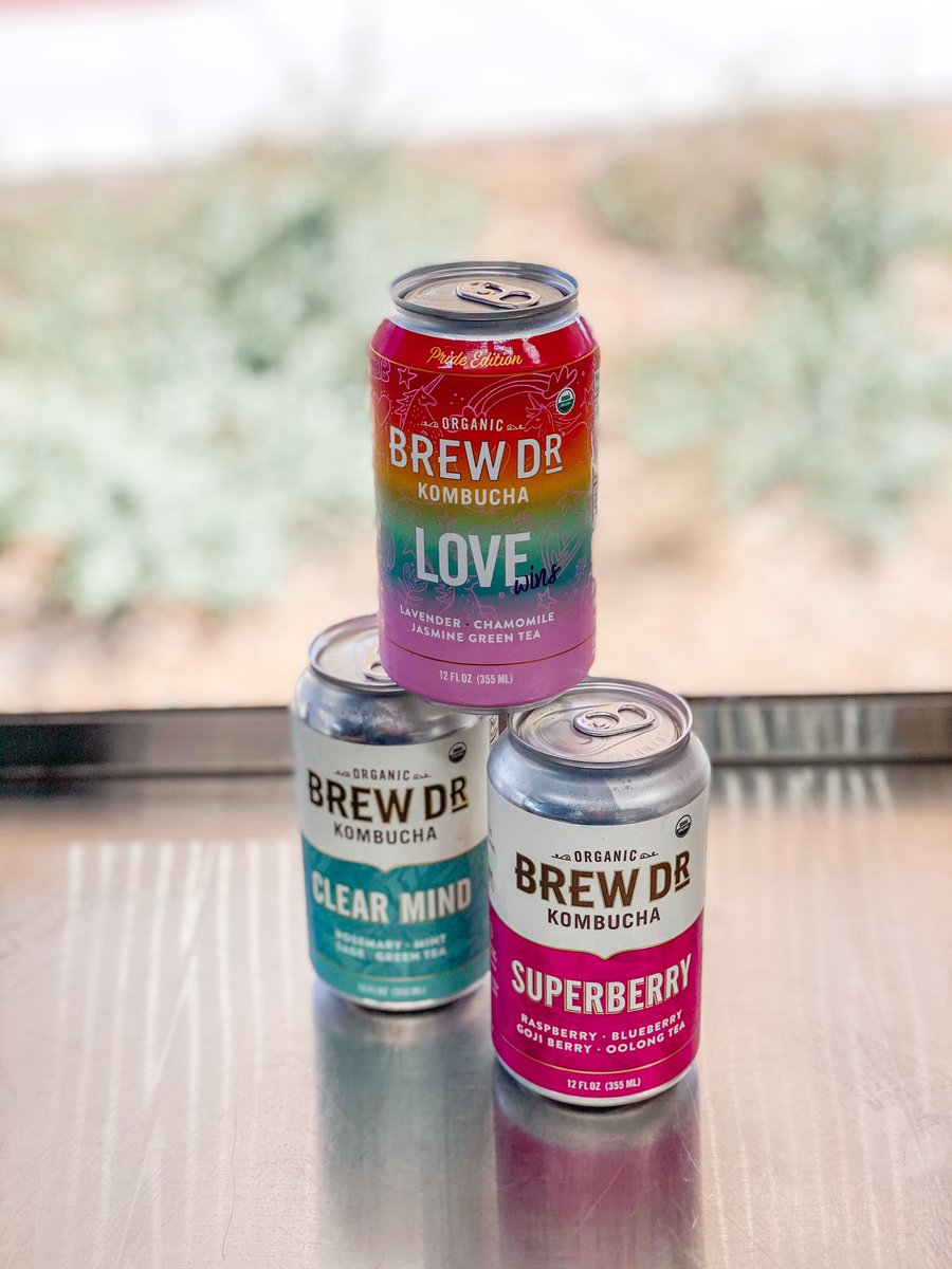 ohmcoffee's tweet image. Booch is back!  We’ve got @brewdr kombucha at the truck in Love, Superberry, and Clear Mind. Organic, raw, probiotic and sooo delicious.