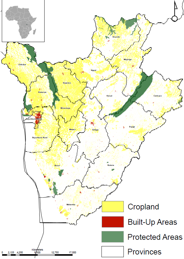 TomKiptenai's tweet photo. Wonder where there is intensive #crop cultivation in #Burundi #EarthObservation can help you map various #landuses and #landcovers
With such information evidence-based interventions can be carried out https://t.co/mgYjXBuKG2