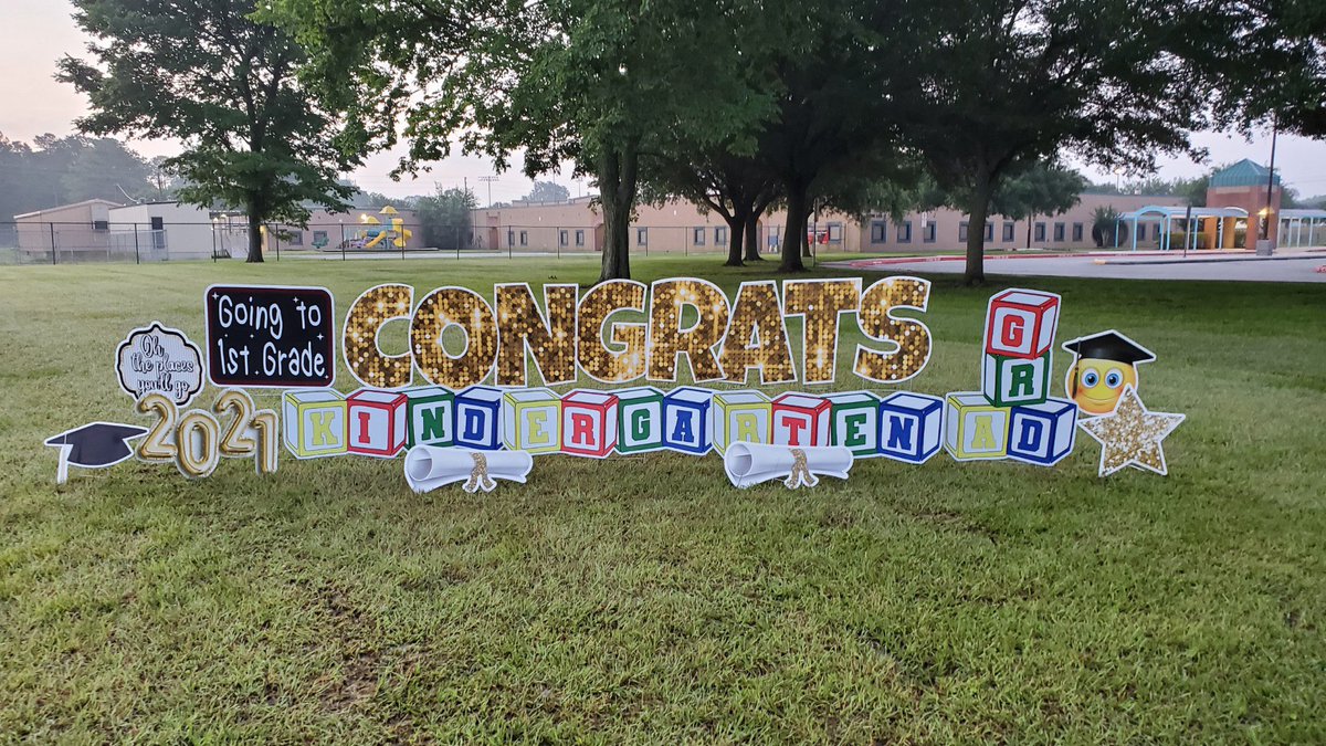 Vines_AISD's tweet photo. On yesterday we celebrated our Kindergartners! They are 1st Grade Ready!! #VinesStrong #1stGradeReady #AldineAnywhere ๐งธ๐๐ https://t.co/lJTKmNYkdi