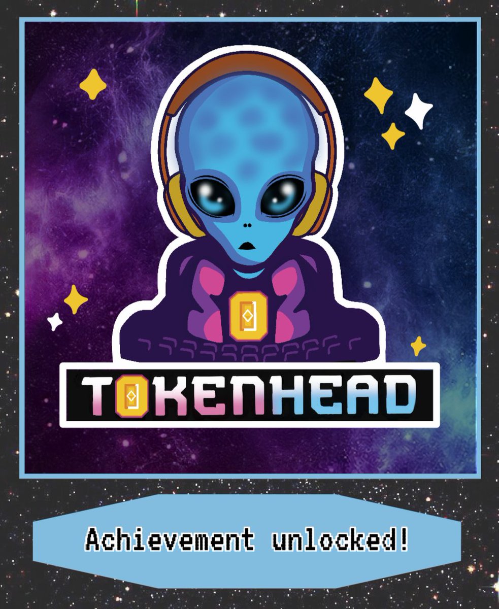 tokenheadio's tweet photo. We've teamed up with @kryptogalaxy to give away TWENTY 'Achievement unlocked!' #NFTs! 🎉

To enter this giveaway:

👽 Follow us and @kryptogalaxy 
❤️ Like and retweet this tweet
✍️ Comment your $WAX address below

We'll be drawing 20 names on 6/1, good luck! https://t.co/yAI9cnmdGm