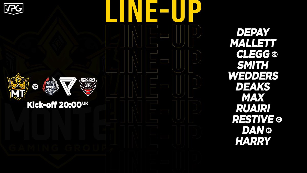 UniqueXI_'s tweet photo. Line up for our 3 games tonight. @MonteGG_ #uptheunique https://t.co/lleAdL1Gf3
