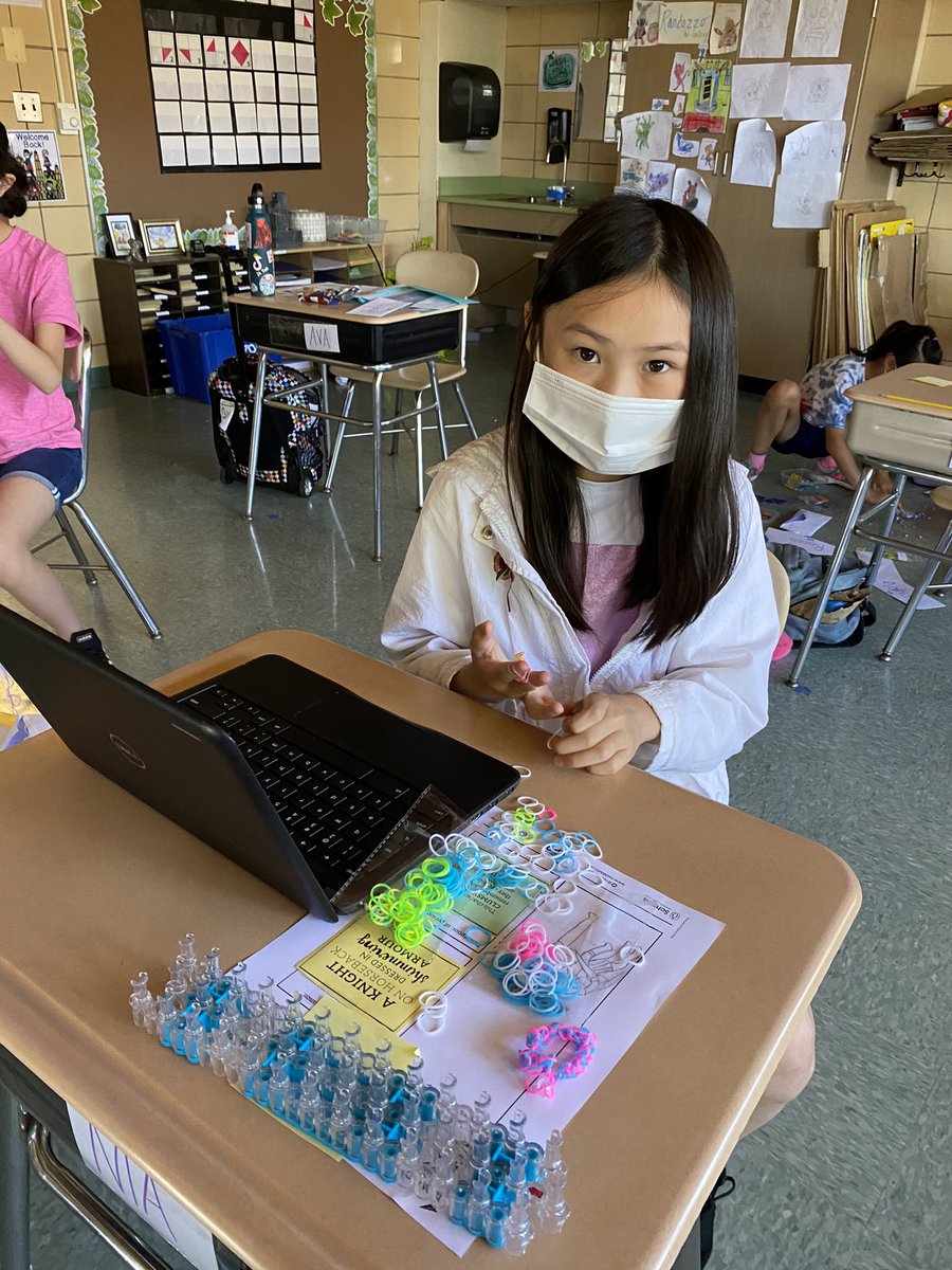 HeatherMosenson's tweet photo. ✨”If opportunity doesn’t knock, build a door,” - Milton Berle ✨ These #SuperKids enjoyed another inspiring talk from a parent entrepreneur today! Students were lining up to ask questions about making their BizWorld bracelet company as lucrative as possible! @CatenaColts https://t.co/fIjBbzNhcF