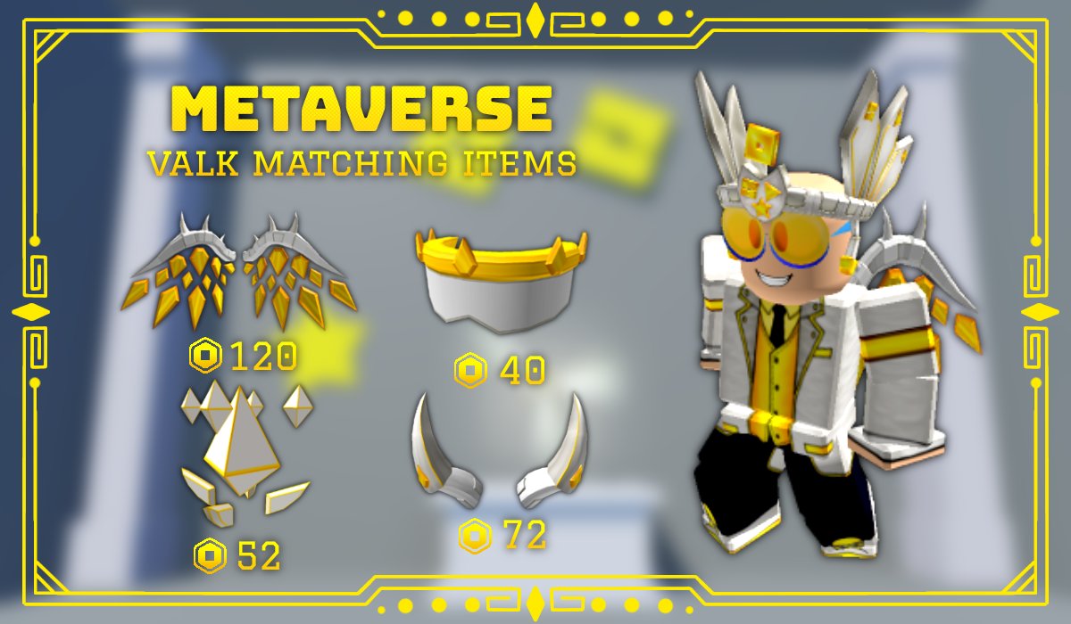 4sby On Twitter Uh Oh Seems Like The Link Doesnt Work For Some People So Here S The Link Of The Items Https T Co Aa8hhh5zvg Twitter - roblox metaverse valk outfits