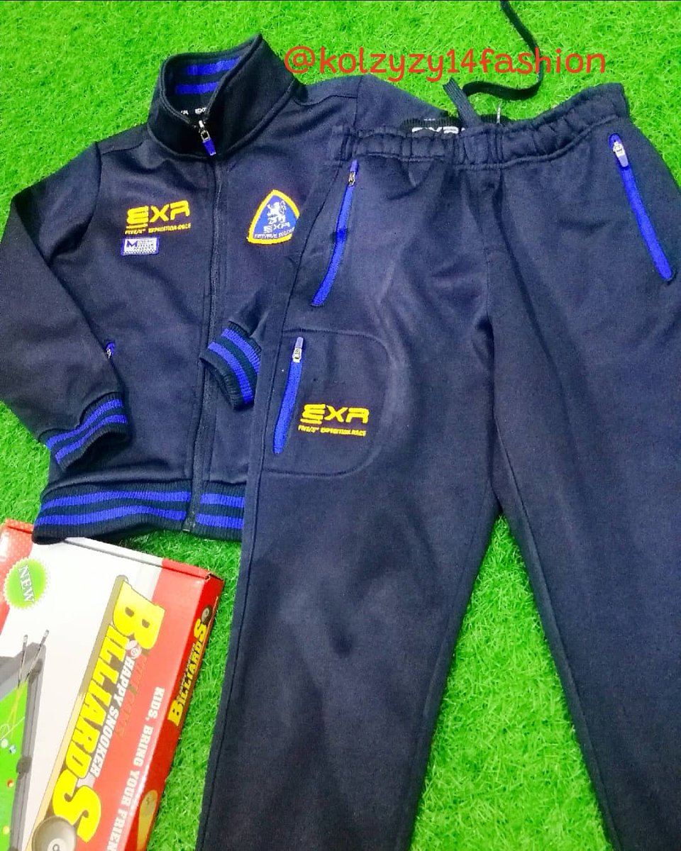 THRIFT SALE‼️THRIFT SALE‼️

Kids Track Suit ✔️

Price: N4,800
Ages: 4-6 years

#CHILDRENSDAY #KOLZYZY14FASHION #THRIFTTHURSDAYS #JOGGERS
 🔶