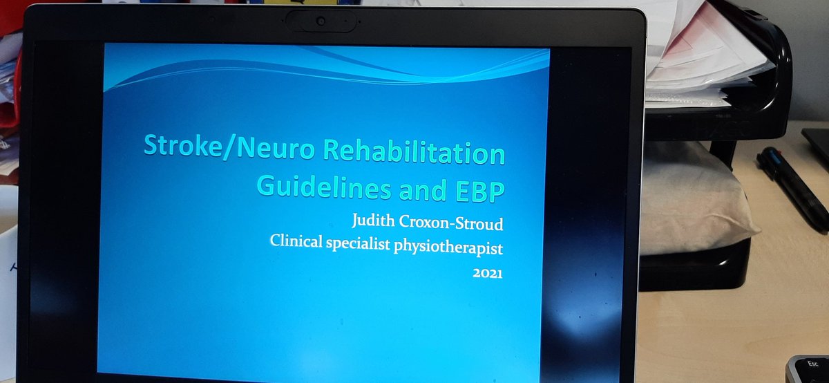 bhr_neurotherap's tweet photo. Training for our therapists and students who have just started working on the stroke and neuro wards at BHRUT. Important to know the evidence behind the treatment #intensity #repetitions #enrichedenvironment @BHRUT_Therapies @BhrutS @BHR_AHPs https://t.co/nYGmEefvUR