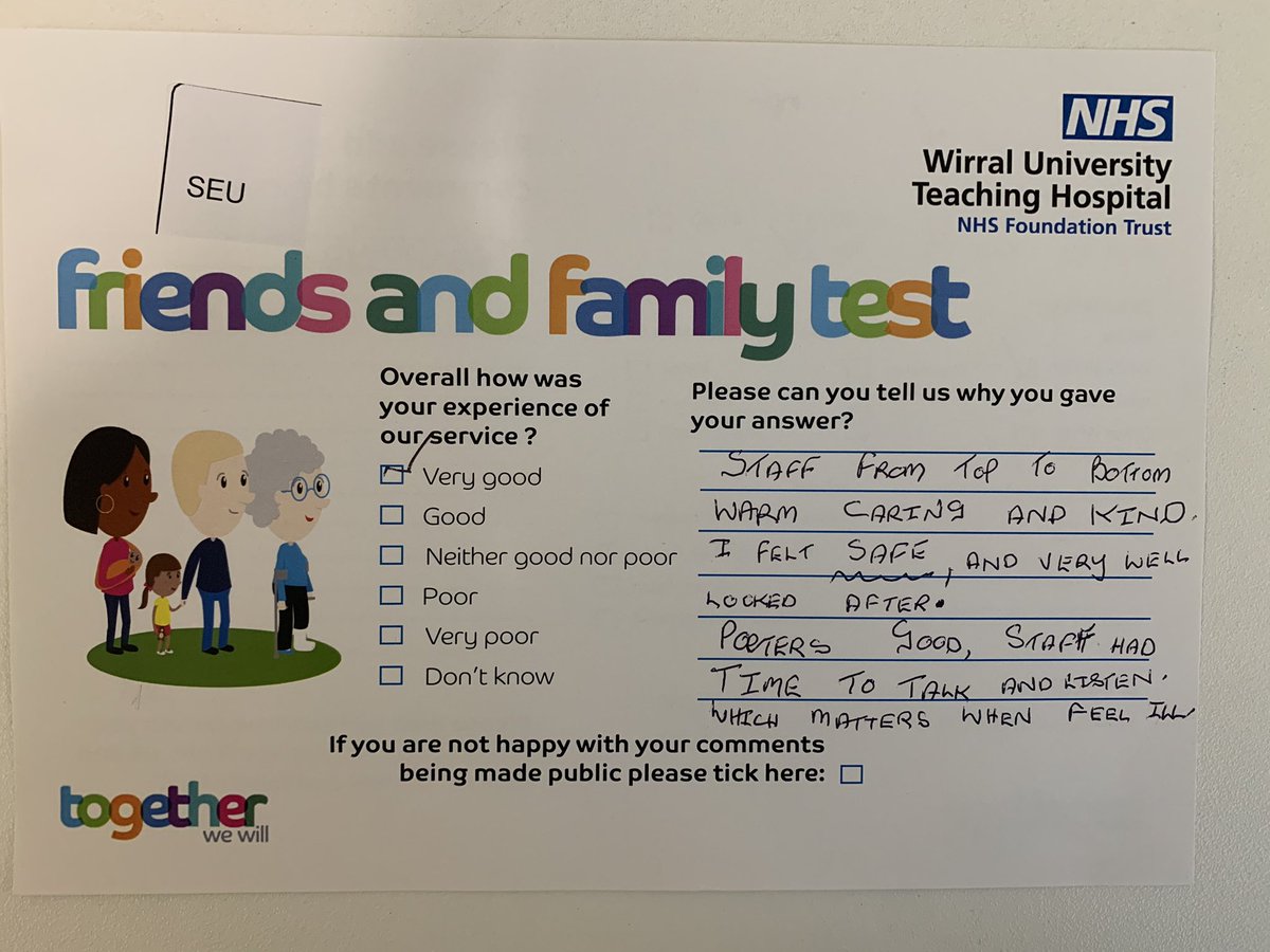 Some lovely feedback for the staff on SEU! Well done team!