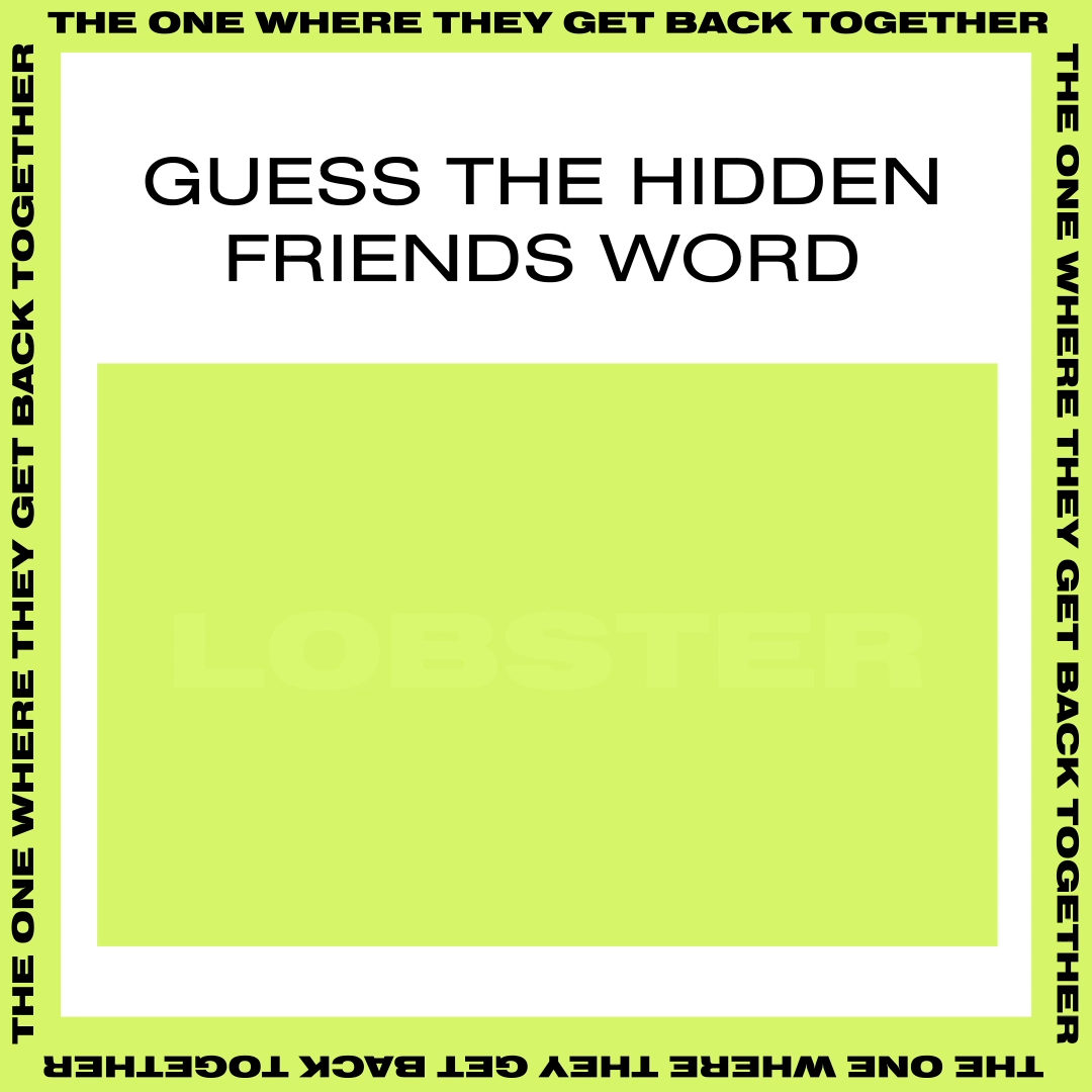 💸 COMPETITION TIME 💸 #FriendsReunion 

Quote tweet or reply with the hidden Friends word for the chance to win £150 to spend on site 🛋️