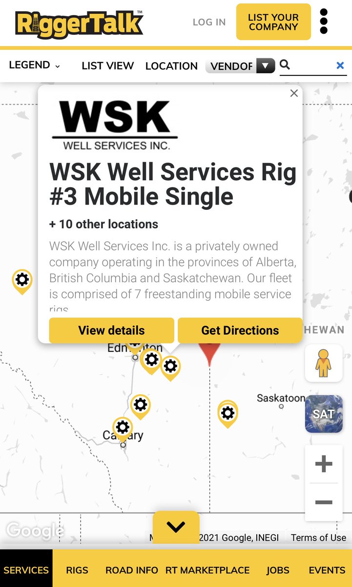 riggertalk's tweet photo. You can find WSK Well Services and all 7 of their service rigs working on the Map, RiggerTalk!

https://t.co/zy7ca0O2jB

#Riggertalk #Oilfield #OilfieldServices #GetPinned #ServiceRigs #Digitaltransformation #SaaS https://t.co/1LVXc0cWB4