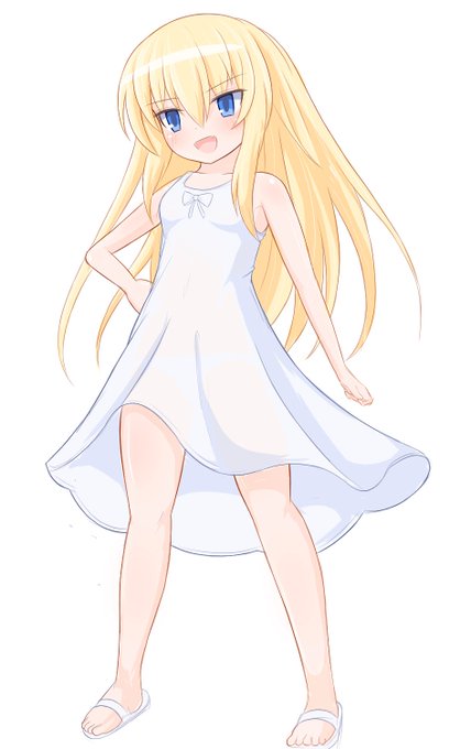 絵392号「金髪さん」
なぜか自分を最強だと思い込んでいる一般金髪少女(アホの子) 