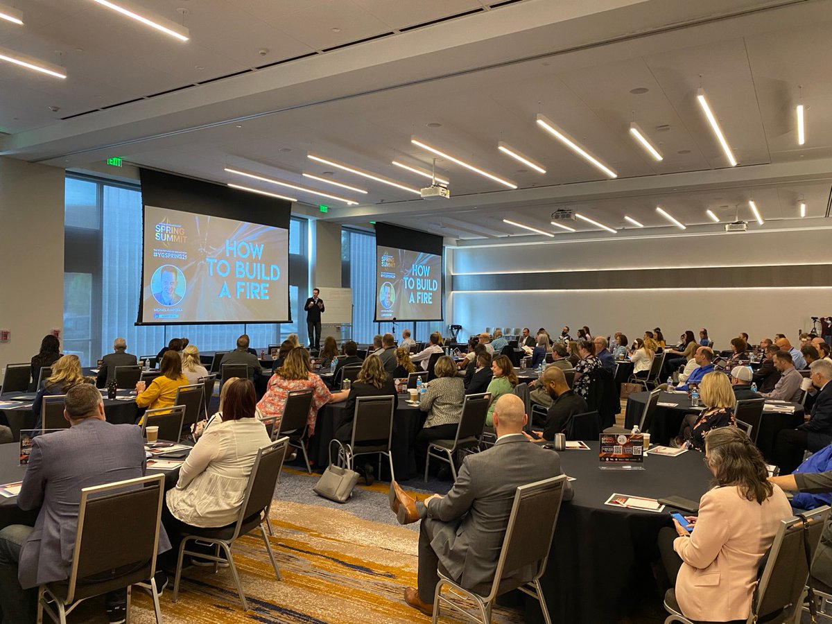 Packed room at the Young Guns Spring Summit today.

Tons of learnings!  Energy  Smiles #YGSpring21

If you attended what did you get out of it??

#networking #sales #business