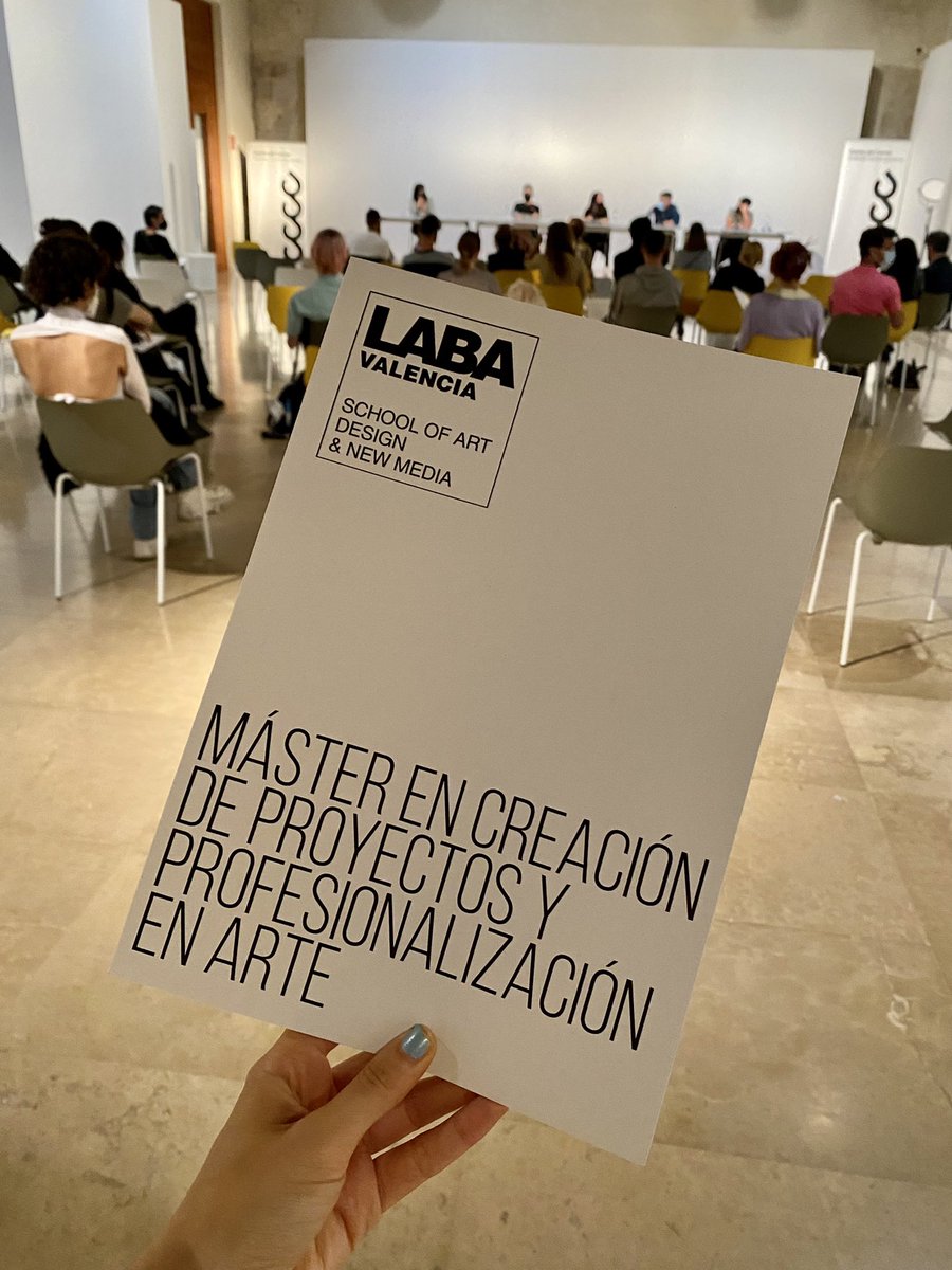 centredelcarme's tweet photo. 🔎 Aquesta vesprada ens hem reunit en una taula redona proposada pel Màster en Creació de Projectes i Professionalització en Art, de @LabaValencia. School of art, Design &amp; New media, juntament amb la col·laboració amb el @ConsorcioMuseos https://t.co/RLj4knmRWk