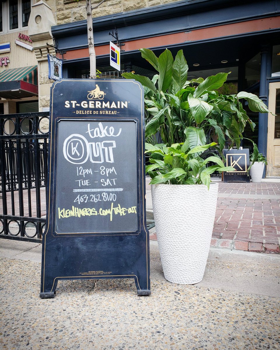 It's a nice day to order take-out!