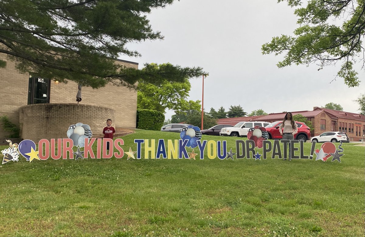 This morning, someone surprised <a href="/foxc6super/">Dr. Paul Fregeau</a>   with a sign outside of Central Office. What a great way to start the second to last day of the school year!

#FoxC6Strong