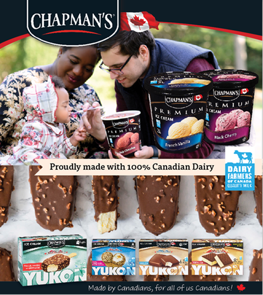 Everyone loves Ice Cream!
Now you can give back to your community and 
enjoy delicious <a href="/Chapmans_Canada/">Chapman's Ice Cream</a> ! 
15% of all Chapmans Ice Cream purchased will do directly to @SouthlakeRHC <a href="/SouthlakeFndn/">Southlake Foundation</a> Mental Health campaign 
<a href="/VincesMarket/">Vince's Market</a> Community Product #ChapmansCares #VincesCares