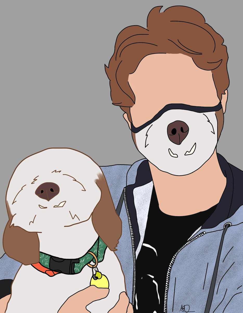 AishaFillion's tweet photo. Happy birthday @chriscolfer!! I hope you have a wonderful day ❤️ thanks for being such a good role model (and for all the puppy content you share, you make my day, really😂)🤗🥰 https://t.co/OXUVD78K86