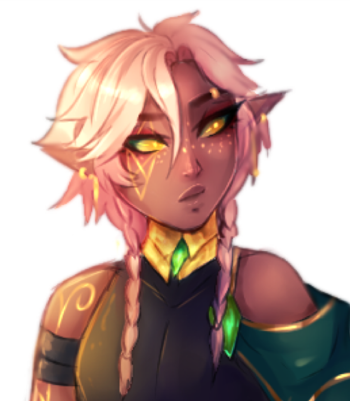 Character design commission for @CinnaFaie 1/2, sorry this took almost half a year to do! But Dante was incredibly fun to design