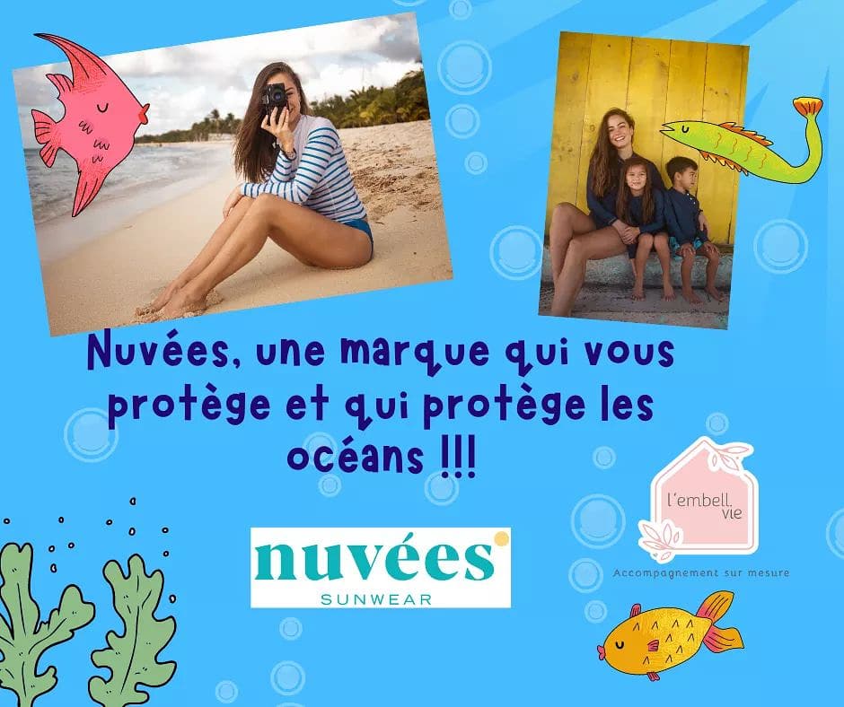 embell_l's tweet photo. ⛱ Cet été profitez du soleil en toute sécurité, venez découvrir la Nuvées  dans notre boutique 🌞
#ecologie #ecoresponsable #protectiondesoceans #protectionsolaire
☎️ 02 40 58 58 29
📧 contact@lembellvie.fr https://t.co/o6CF158rtW