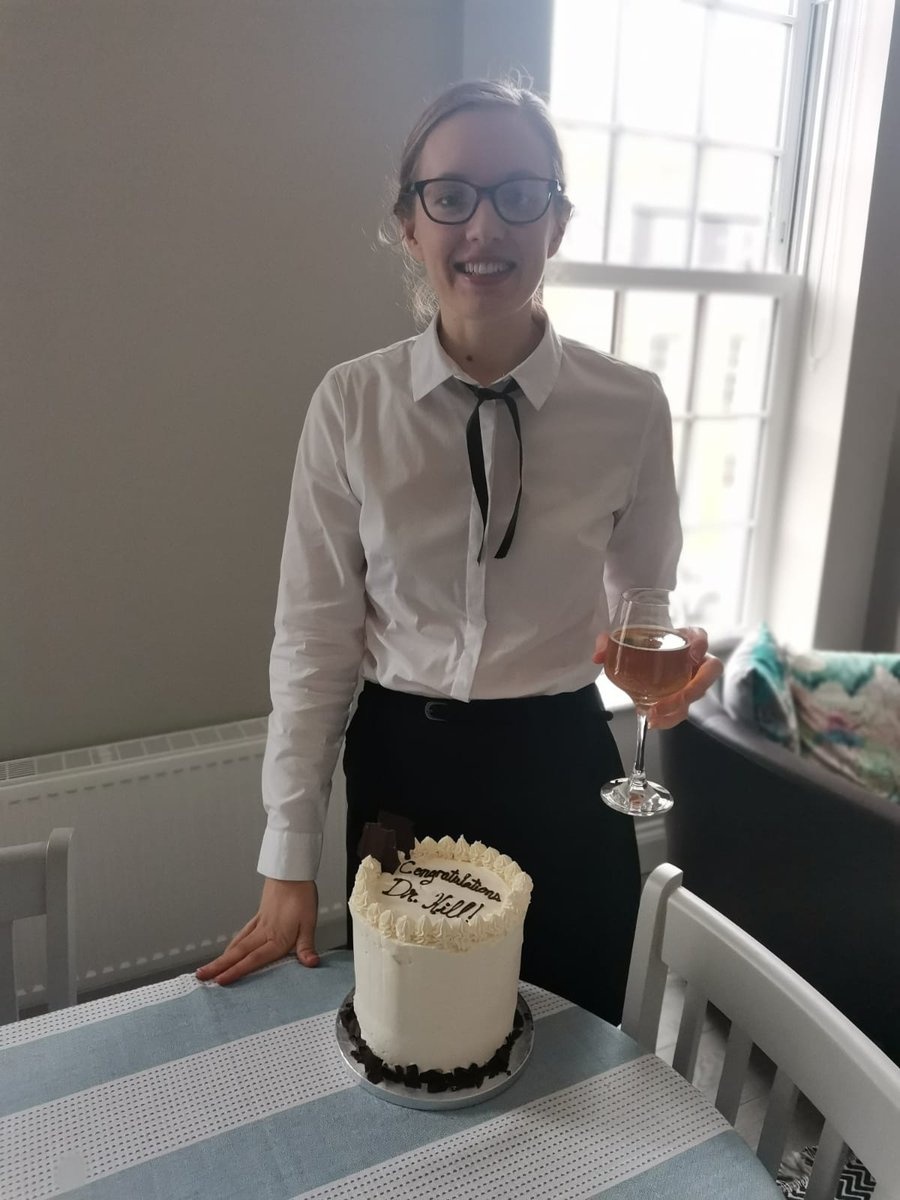 ClaireHill_'s tweet photo. PhD viva completed! Thanks to all the wonderful people who helped me along the way during the past 4.5 years @CaspaseLab @DaveCarter1234 @LizzieDellar @ale_gal79 @derekcxu @Jana_AloLor @LewisArthurton @WendlerFranz to name just a few ❤️👩‍🔬 There are too many to thank in person! https://t.co/ZQ3aHBWKcl