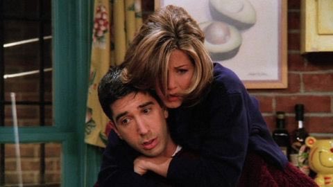 OfficialPLT's tweet photo. The one where... ROSS &amp; RACHEL SHOULD BE A REAL LIFE COUPLE 😭💔 #FriendsReunion https://t.co/OxcCEAS94N