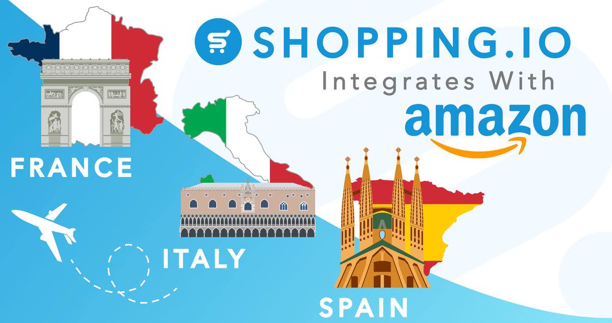 Announcement Time! 

Amazon ES 🇪🇸
Amazon FR 🇫🇷
Amazon IT  🇮🇹

Integrations LIVE on Shopping.io! 

A major step forward to a truly global Crypto E-commerce experience. 🌎