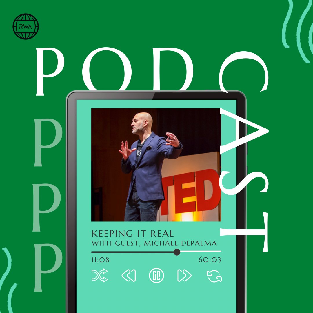 RealWorldAc's tweet photo. Keep Calm and Listen On! Episode 9 of the KEEPING IT REAL podcast launches tomorrow. 

Don’t miss out, subscribe NOW on your favorite podcast platform here: https://t.co/00S94vTtl9 

#KeepingItREALpod #DesignYourFuture #podcast #TedTalk https://t.co/R371aV3PTh