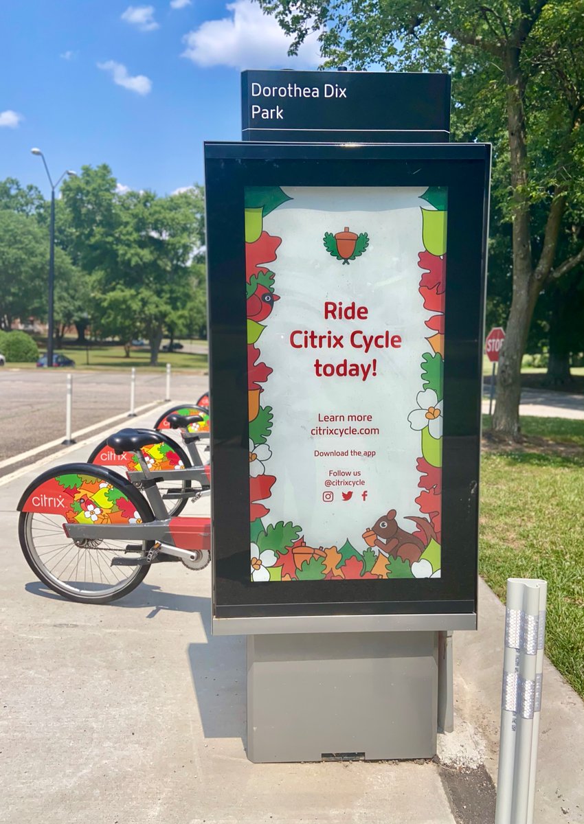 CardinalBikes's tweet photo. I mean, we were in the area...and it’s such a gorgeous day...🚴🏾 #citrixcycle #bikelife https://t.co/igNR96dWSl