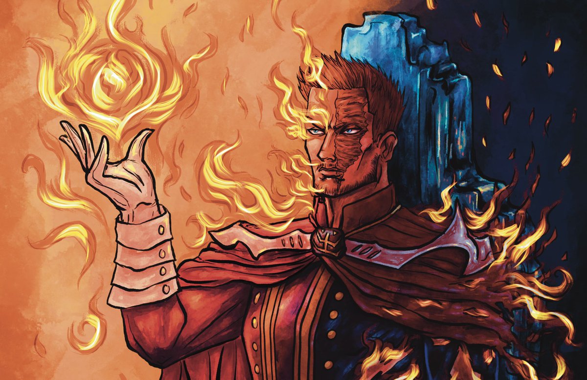katerinalee_art's tweet photo. SO EXCITED TO ANNOUNCE THE @ultrarcanazine IS ON SALE!!! Peep my preview of Endeavor as The Emperor https://t.co/wS0cMyGxRR