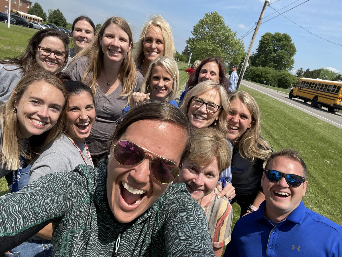 Annual last day of school selfie! We made it! Blessed to work with this crew!🥰😎
