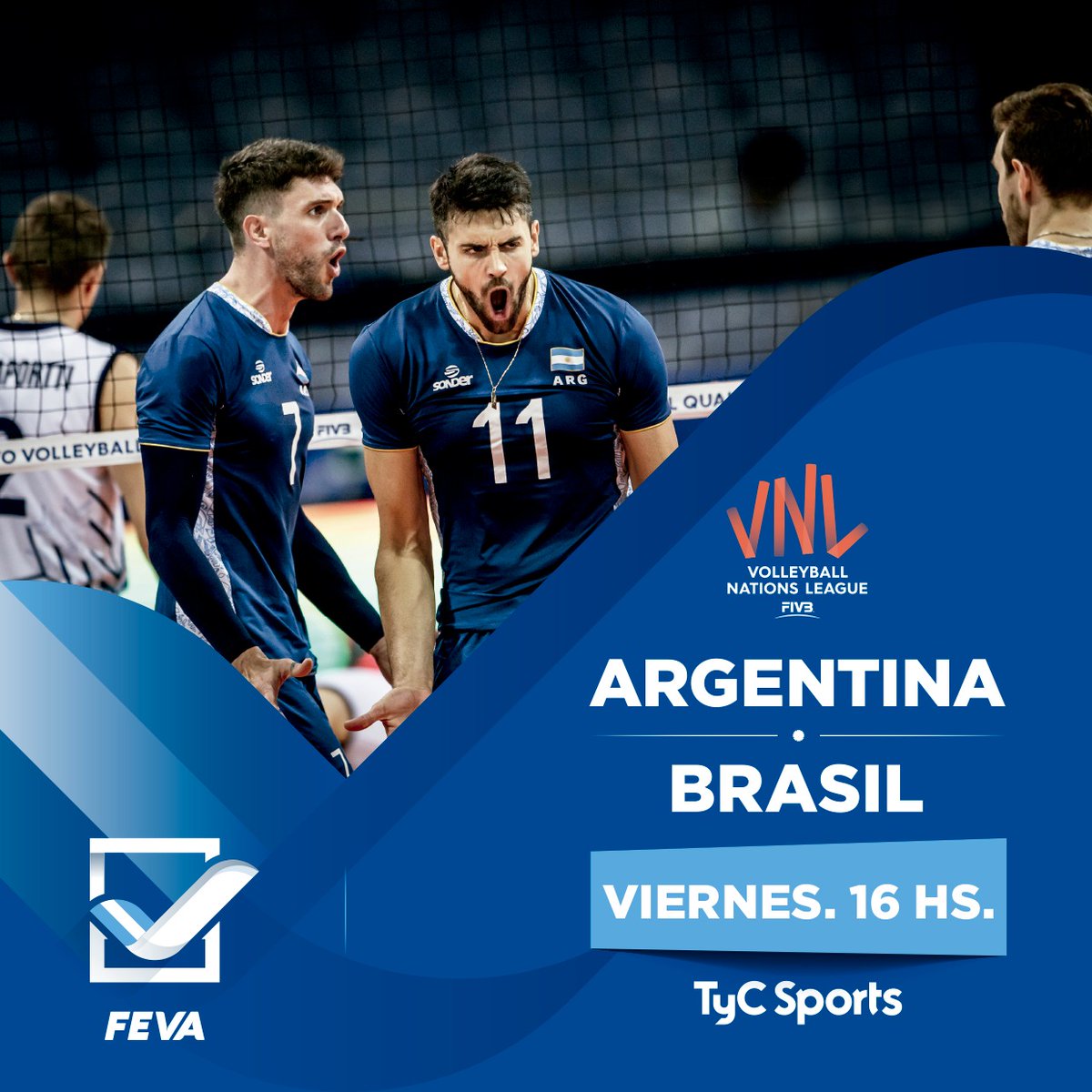Voleibol Argentino tweet media