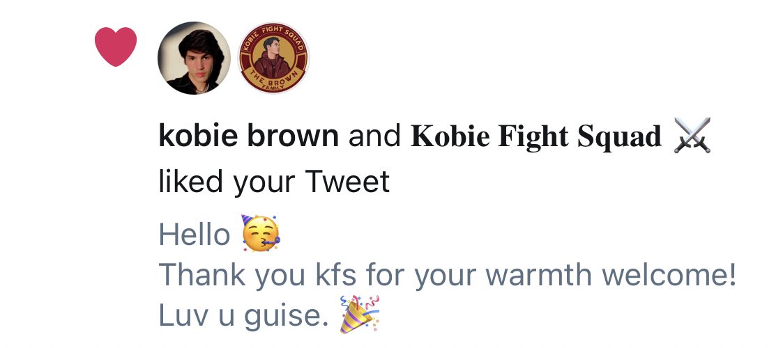 Omg, kobie liked my tweet! 😍
Sana soon follow back na 😂🙏

ehem <a href="/kobierbrown/">kobie brown</a> 🙈