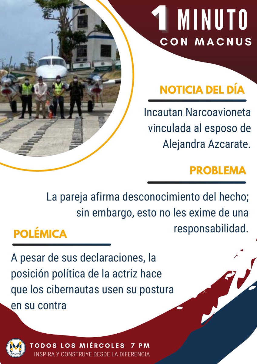 MACNUS_COL's tweet photo. A propósito de Azcárate y el involucramiento con negocios ilícitos, y que comprometen su núcleo familiar. 

1 Minuto con Macnus https://t.co/8j5Qn4lrf0