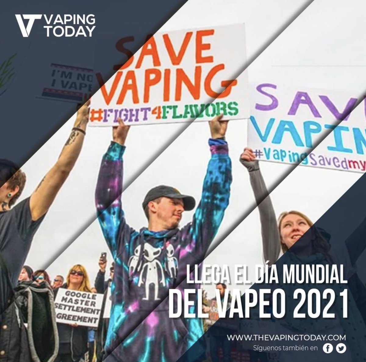 TodayVaping's tweet photo. Michael Landl, director de @vapers_alliance , invita a todos los vapers a celebrar el Día Mundial del Vapeo este 30 de mayo.
https://t.co/sqyoPZ0Gx9
#WVD21 #news #Noticias #prensa #WorldVapeDay https://t.co/PZL5ulChuq
