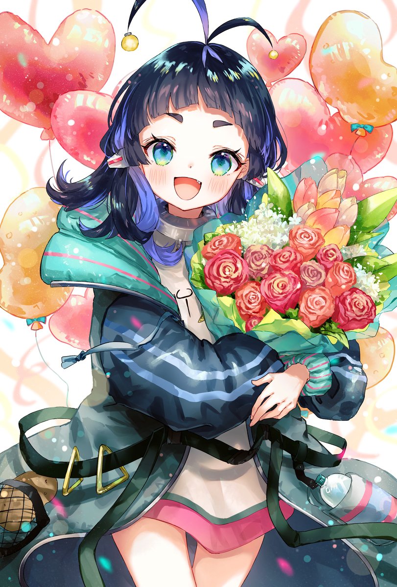「乙芽いもさん活動半年記念🥔 #乙芽いも #Vtuber https://t.c」|朱昆布のイラスト