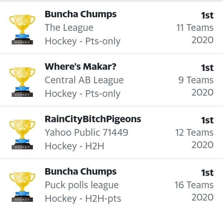 JustinDolan69's tweet photo. @FntsyHockeyBros @NHLFantasy thanks for the help this year! $780 won this year! https://t.co/QXiXrWOKYr