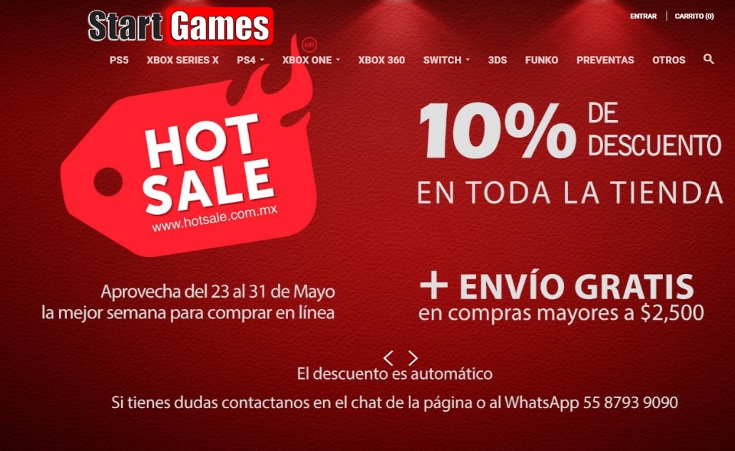 START_GAMESHOP's tweet photo. #Hotsale #enviogratis #startgames #videojuegos #enviosmimodia https://t.co/CEEygVXMnf
