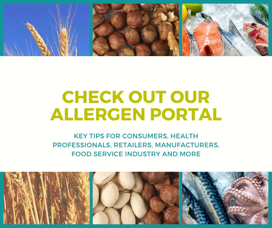 FSANZnews's tweet image. It&apos;s Allergy Awareness Week! For information and resources on how to:
✔️prepare
✔️avoid
✔️and respond to allergic and anaphylactic reactions,
see the Allergen Portal on the FSANZ website: ow.ly/Ap3Y50EVhki #allergyaware