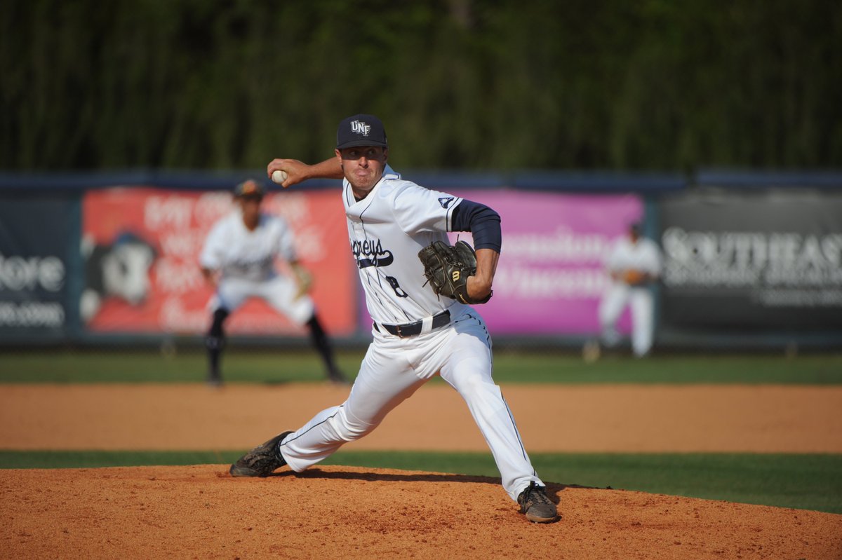 OspreyBSB's tweet photo. Congratulations to @Brandon__Reitz on save #10, tying the UNF DI single season record! #SWOOPLife https://t.co/LKphtLFklZ