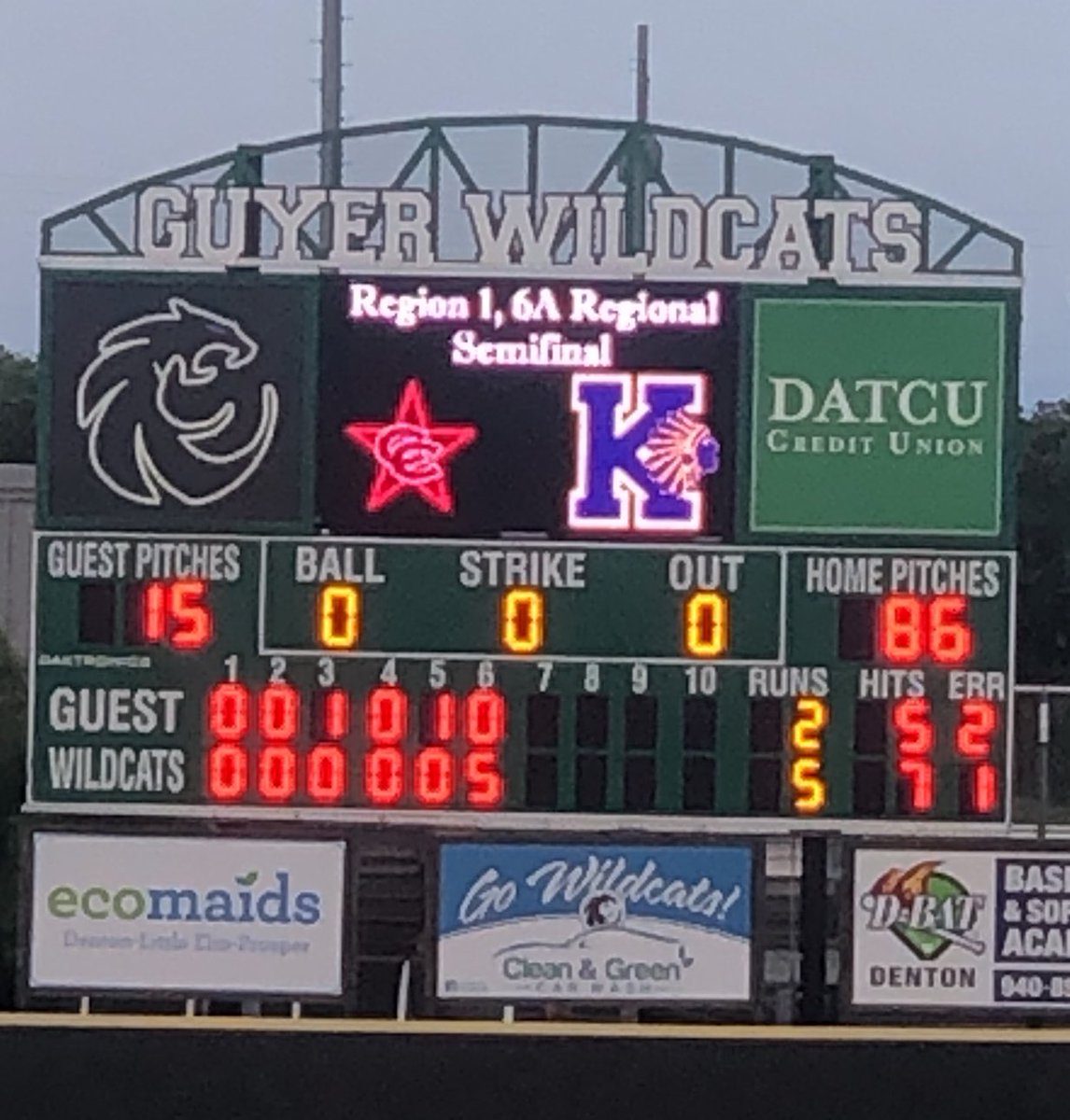 Keller scores 5 in the bottom of the 6th. Keller 5 Coppell 2. <a href="/Gosset41/">Brian Gosset</a> <a href="/SportsDayHS/">SportsDayHS</a>