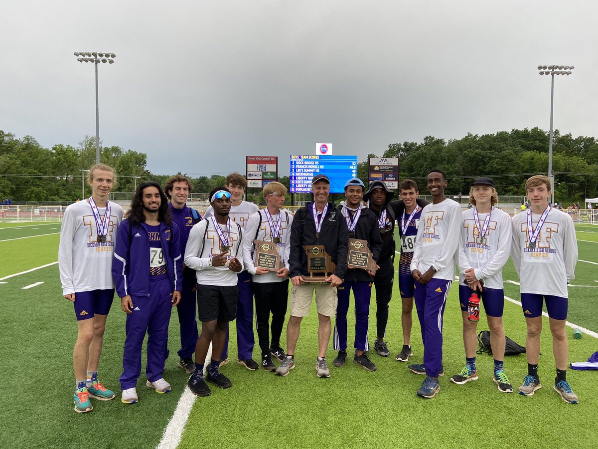 Congratulations to our Boys Team for finishing 4th at State!! Bringing home a team trophy for the first time since 1979 and 2 1st place relay plaques as well!! Great Day, great kids!!