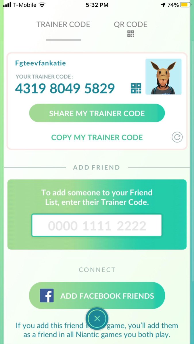 MBN2BU's tweet photo. @PokemonGoApp Add my sister please! She fairly knew to pokemon go and needs gifts! 😁 https://t.co/P1xp9VEZ9O